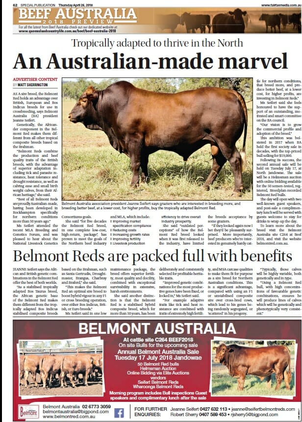 An Australian-made marvel April 2018 media release